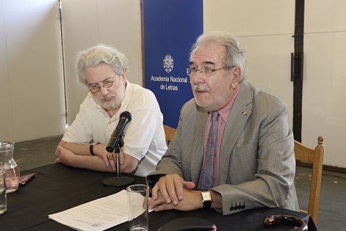 Juan Grompone y Adolfo Elizaincín