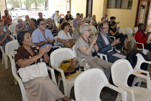 Vista parcial del público asistente