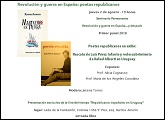 Revolución y guerra en España: poetas republicanos