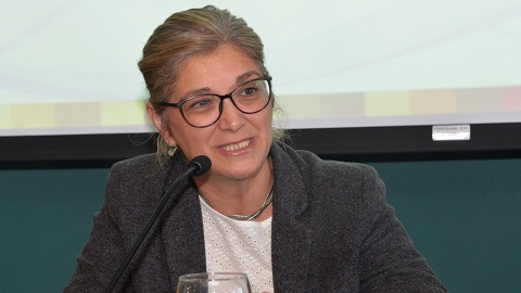 Rosita Inés Angelo hablando