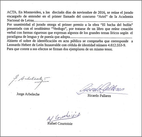 Acta Concurso Ariel